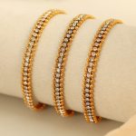 New High-End Design Bracelet Chain Gang Drill Bracelet Senior Ornament Women