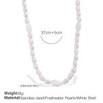 color: XL530WEG Freshwater Pearl Necklace
