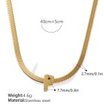 color: XL459GP Gold Necklace