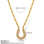 color: XL199 Gold Necklace