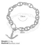 color: SL53 Silver Bracelet