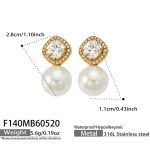 color: F140-Gold Earrings