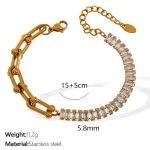 color: SL101 Gold Bracelet