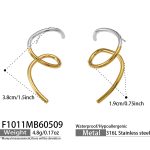color: F1011-Mixed Color Earrings
