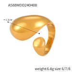 color: A588-Gold Ring / size: US 6