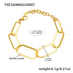 color: TXE360-Gold Bracelet 15+5cm