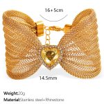 color: SL64 Yellow Zircon Gold Bracelet