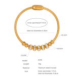 color: Z240-Gold Bangle