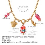 color: XL750G1 Gold Necklace