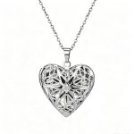 color: Size 4 Cutout Heart Steel Color MS-528D