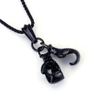 color: Black + Plated Chain
