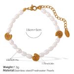 color: SL437WEG Freshwater Pearl Bracelet