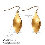 color: EH1083G Gold Earrings