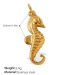 color: PJ646GL Large Gold Pendant