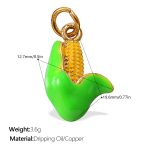 color: PJ605CRG Enamel Pendant
