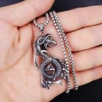 color: Dragon + Stainless Steel Chain