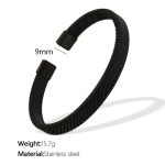 color: SZ119 Black Bangle