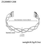 color: Z520-Steel Color Bangle