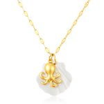 color: Octopus Plus Shell Necklace -5