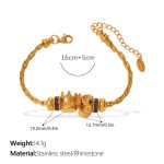 color: SL446G7 Multi-element Bracelet