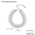 color: TXE059-Steel Color Bracelet