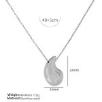 color: XL82 Silver Necklace