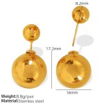 color: EH592 Gold Earrings