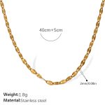 color: XL579G2MM Lips Chain