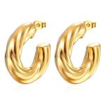 color: MS-011 Twist Big C Gold