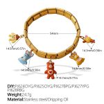 color: SL29G8 Multi-element Bracelet