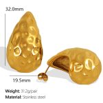 color: EH115 Gold Earrings