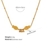 color: TPXL67G Gold Necklace