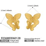 color: F036-Gold Earrings
