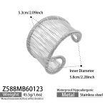 color: Z588-Steel Color Bangle