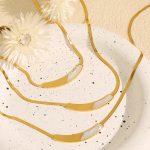 Necklace New Fan-Shaped Shell Design Fragment Clavicle Chain Simple Exquisite Item
