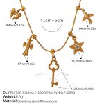 color: XL788G7 Multi-element Necklace