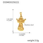 color: D55-Gold Pendant