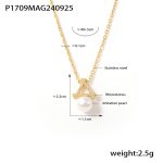 color: P1709-Gold Necklace