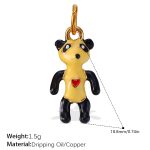 color: PJ626BYG Black Yellow Pendant