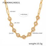 color: P2040-Gold Necklace