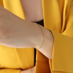 color: E092-Gold Bracelet 15+5cm