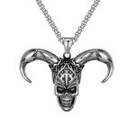 color: Demon + Stainless Steel Chain
