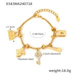 color: E543-Gold Bracelet