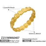color: Z231-Gold Bangle