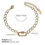 color: SL294G Gold Bracelet