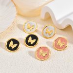 color: Enamel Pink Gold ERB-11