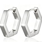 color: Flat Hexagon Steel Color 1 PC MS-088