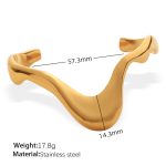 color: SZ224G Gold Bangle