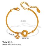 color: SL87 Gold Bracelet