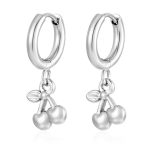color: Steel Color Cherry Ear Cuff MS-684
